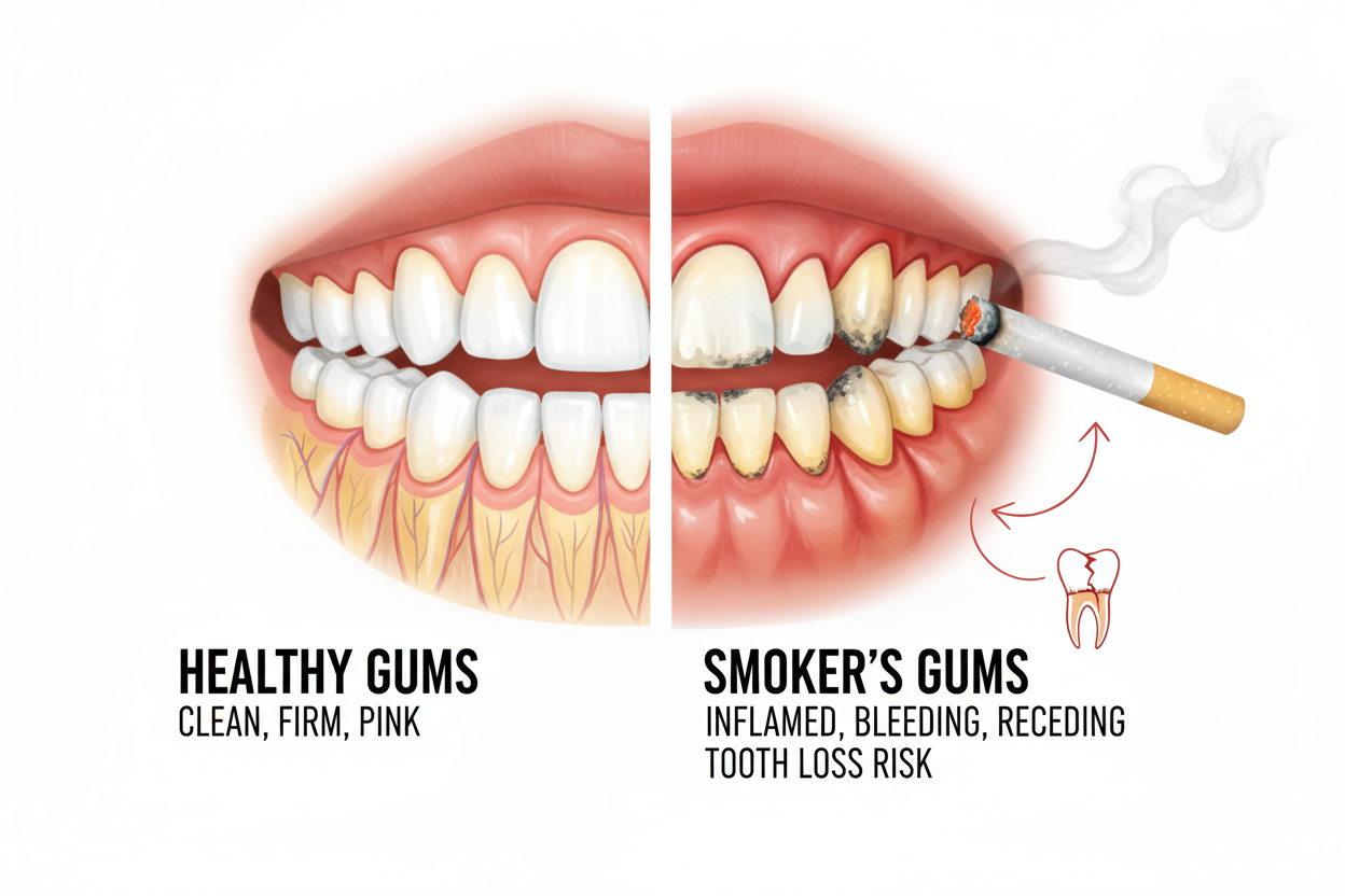 Unmasking the Impact: Oral Health Effects Of Smoking – Revoral