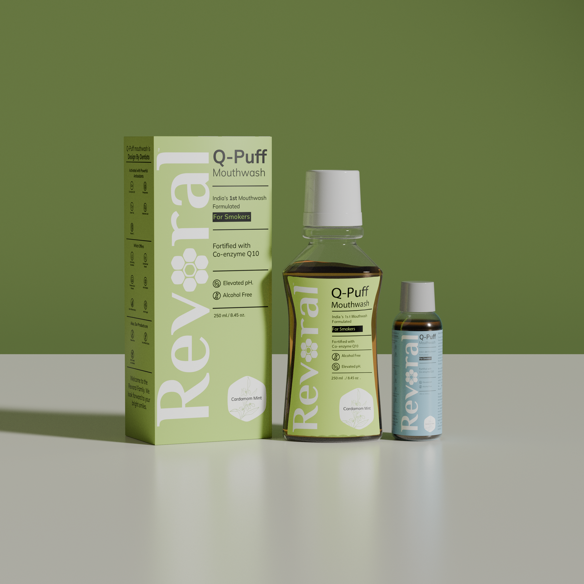 Q-Puff Mouthwash - Combo