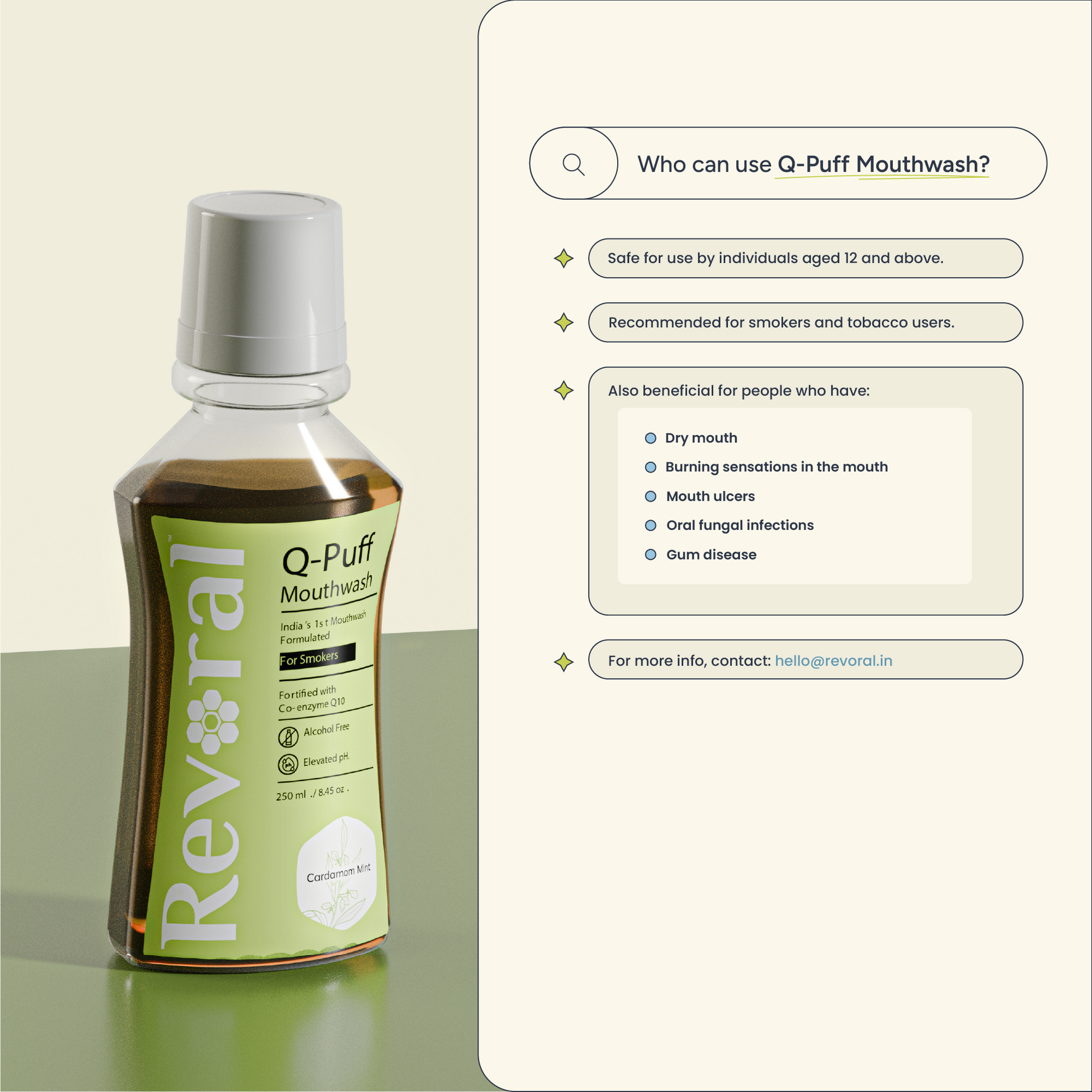 Q-Puff Mouthwash